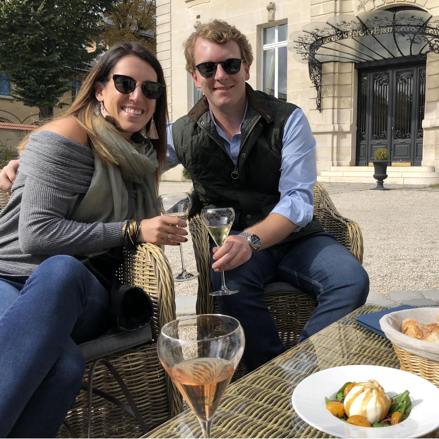 Champagne, France...Meghan's happy place