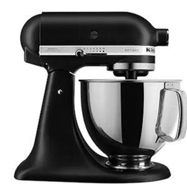 KitchenAid Artisan Series 5 Quart Tilt Head Stand Mixer with Pouring Shield KSM150PS (Color: Matte Black)