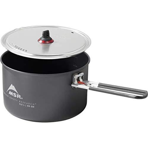 MSR Ceramic Nonstick 2.5-Liter Camping Pot with Fusion Coating