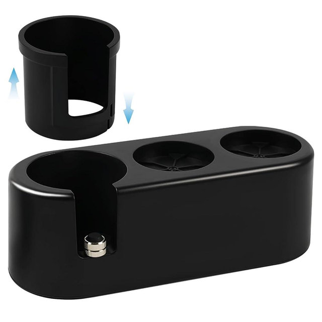 Espresso Tamping Station, Espresso Organizer Station Fit for 51/54/58mm Espresso Accessories, Plastic Espresso Station Coffee Tamper Station, Multifunctional Coffee Tools Organzier (3 in 1)