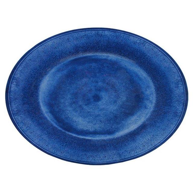 CAMPANIA BLUE OVAL PLATTER