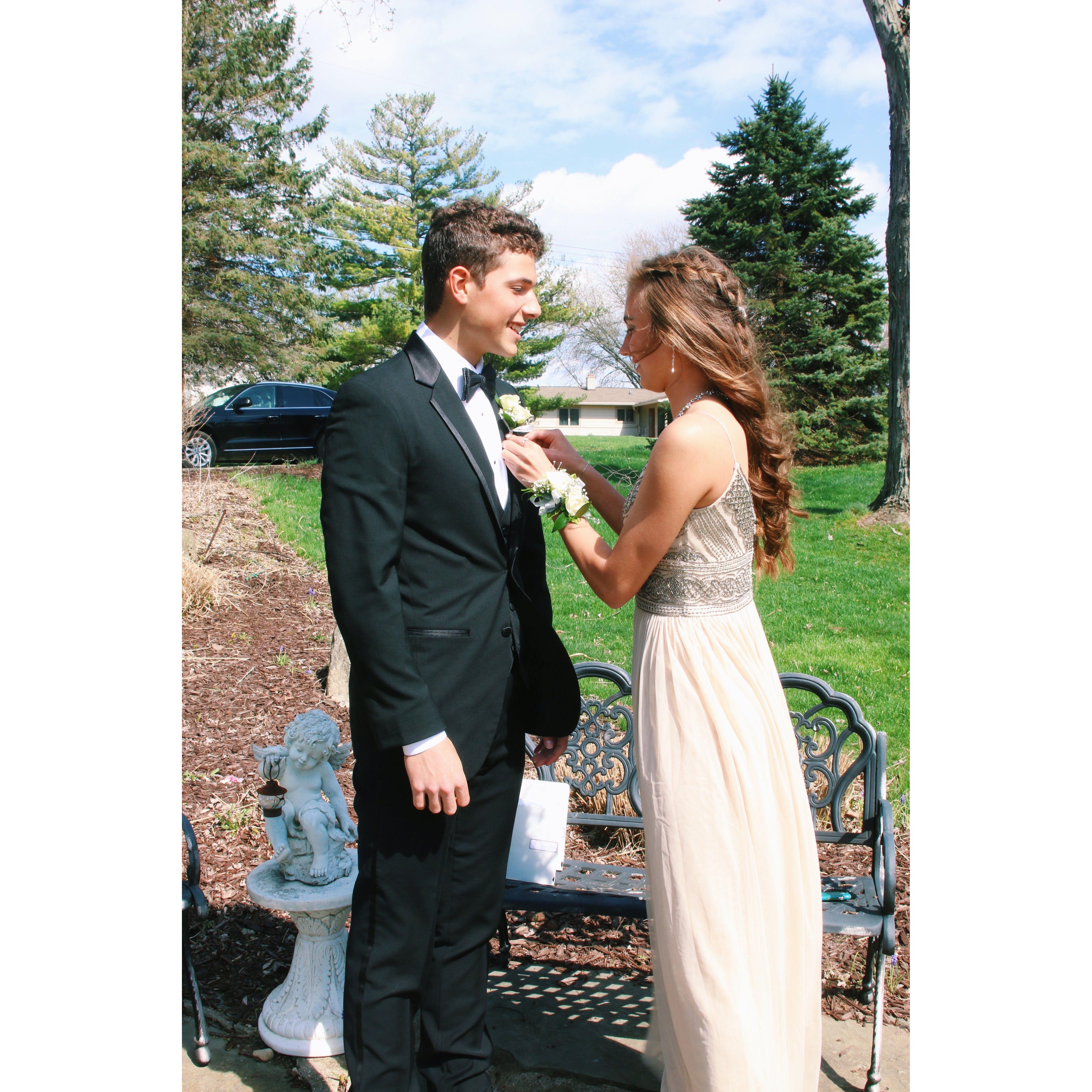 Senior year prom