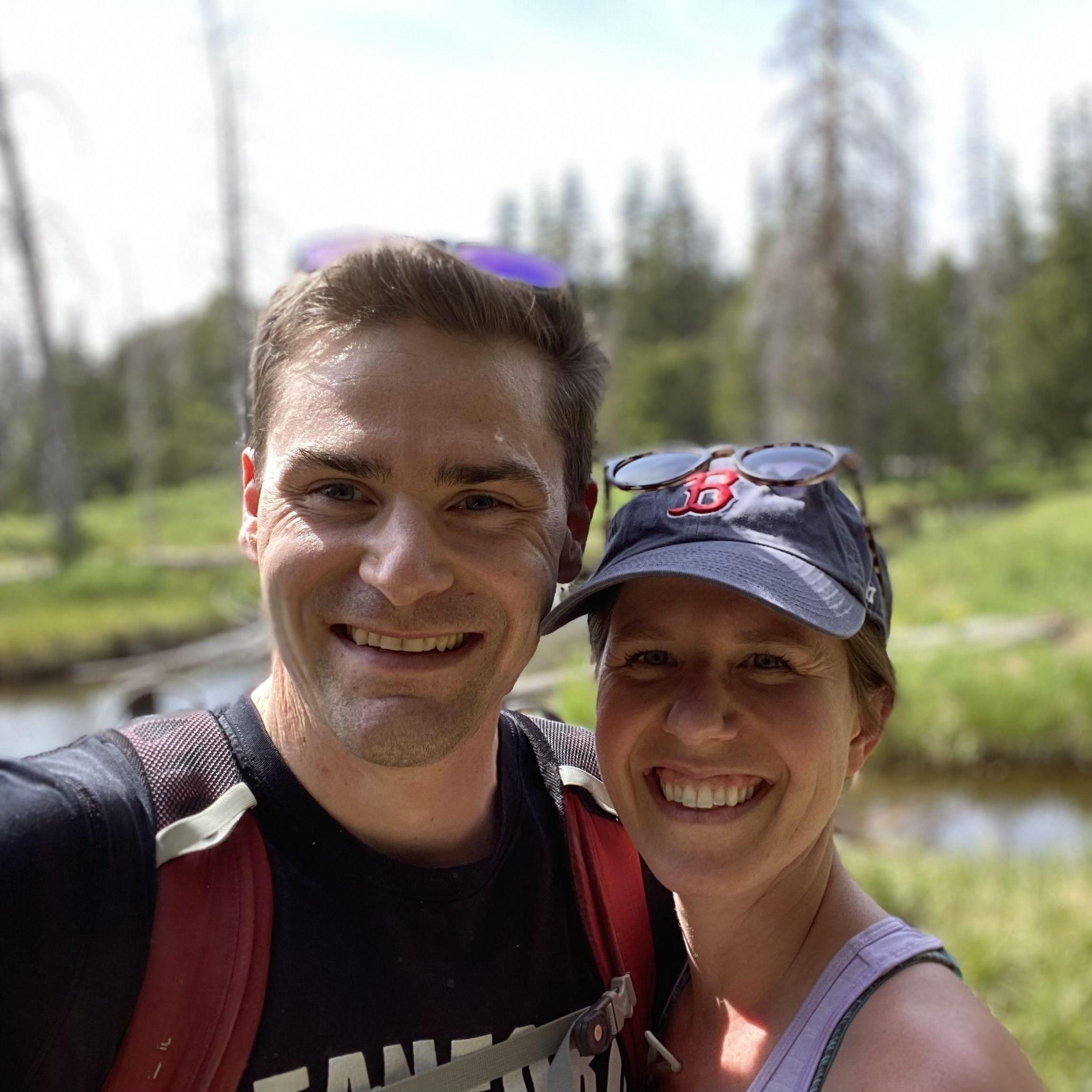 Hiking together