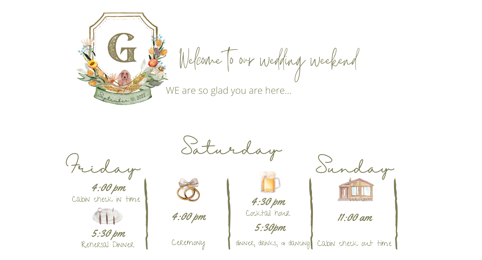 The Wedding Website of Sarah Ansley Powell and Trevor Maverick Griffin