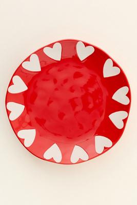 Vida Icon Stoneware Dessert Plate: Valentine's Day Edition
