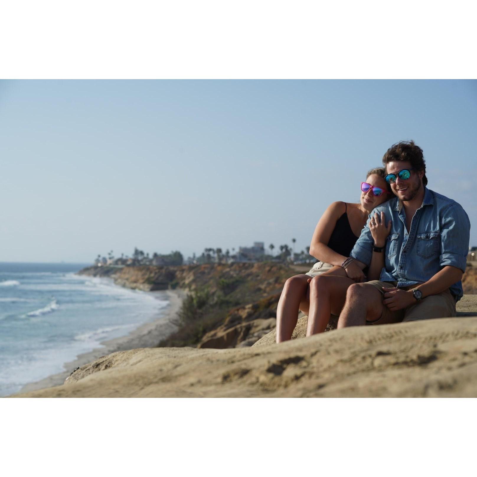 California cliff hangout.