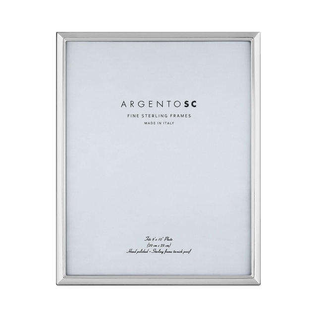 Argento SC Sterling Silver Picture Frame, 8" x 10"