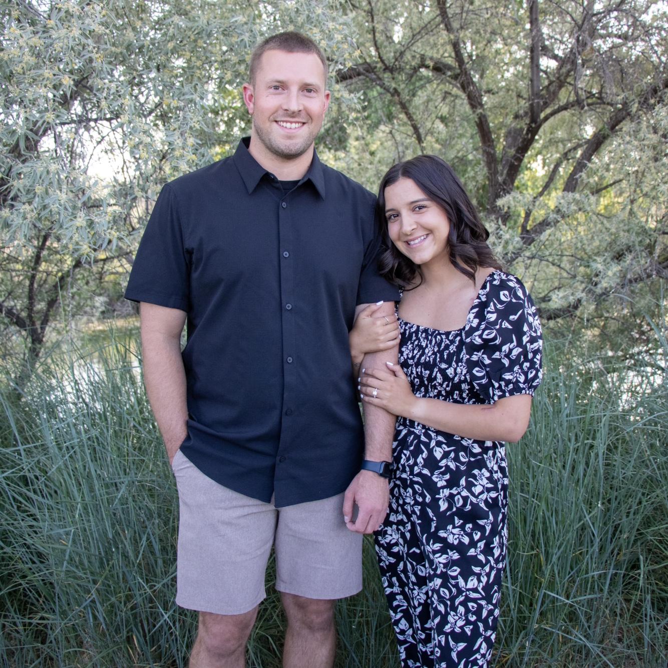 We took more engagement pictures with our amazing friend; AnnaBelle