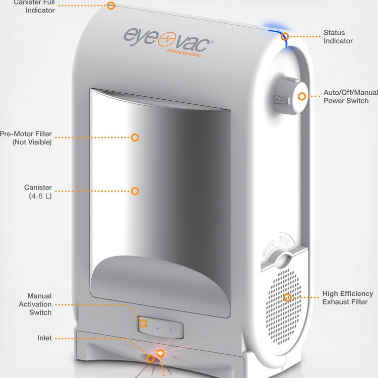 EyeVac, Professional Touchless Vacuum Zola