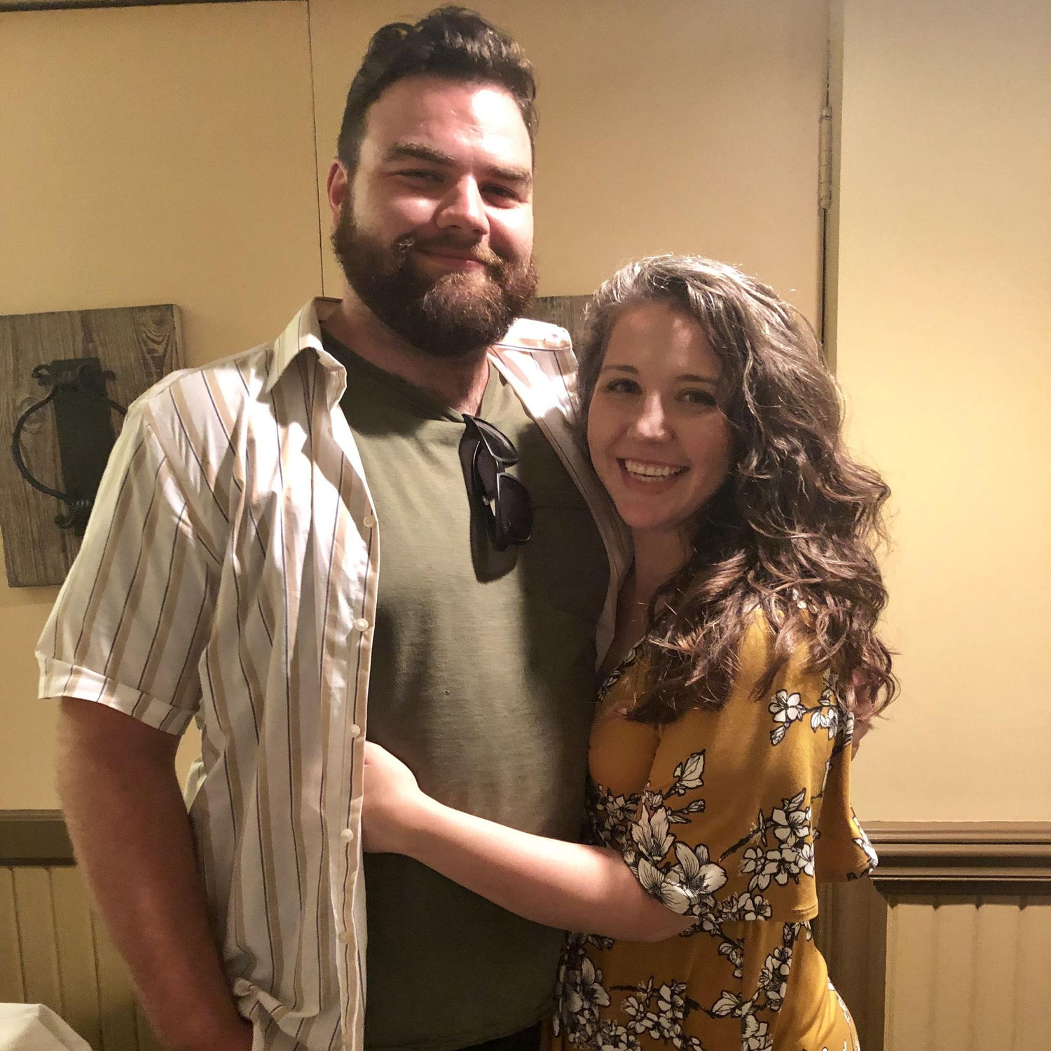 at the rehearsal dinner for Shauna and Lee's Wedding