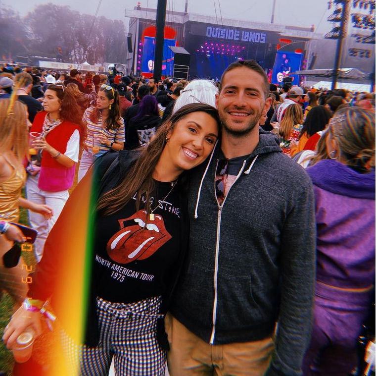 First time at Outside Lands together