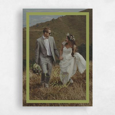 Marsh Green Holiday Card - Eaton Portrait