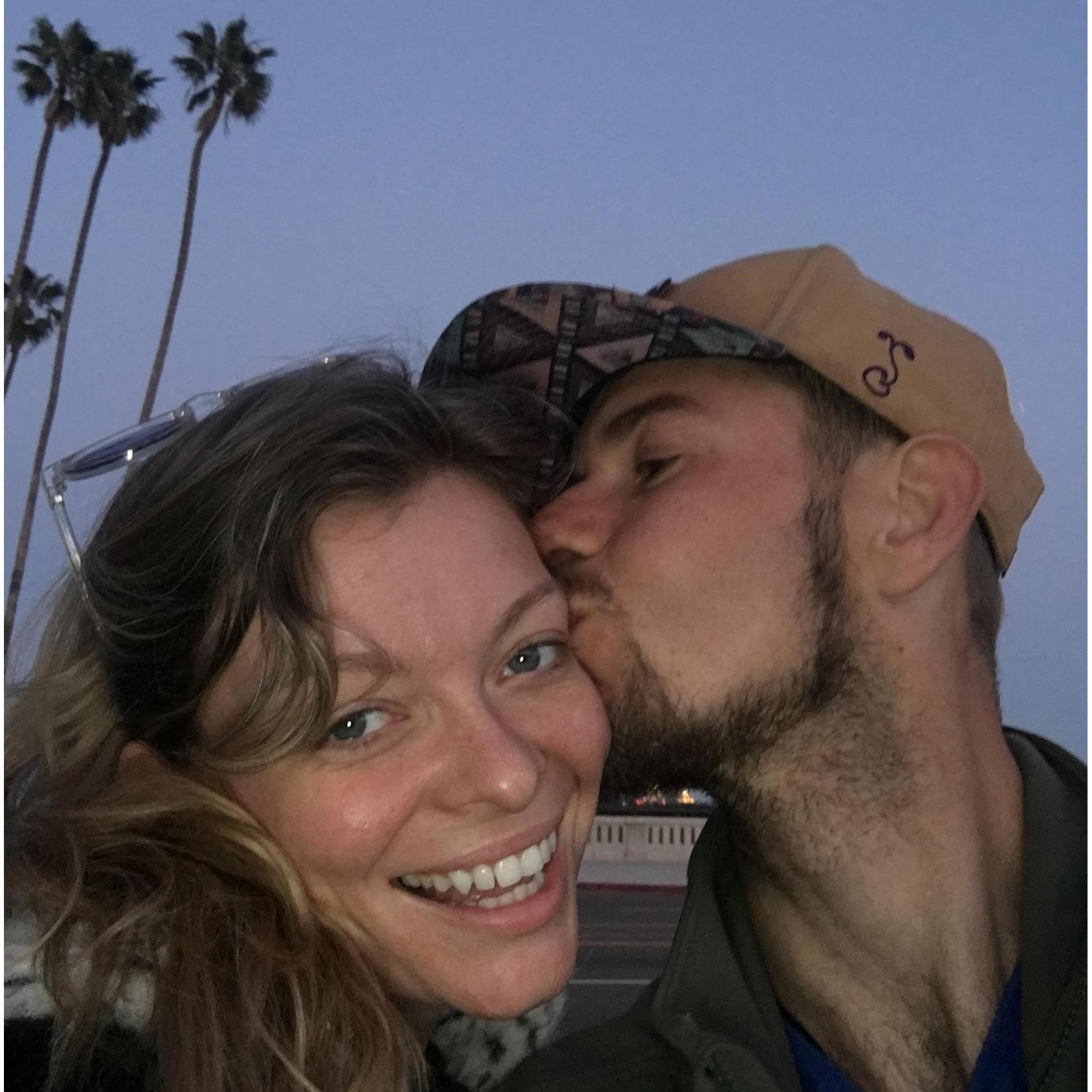 The day Skyler proposed on our 1 year Anniversary, Madonna Inn San Luis Obispo May 2018