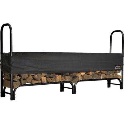 Arrow 46.7-in x 15.5-in x 95.9-in Steel Half Cord Firewood Rack