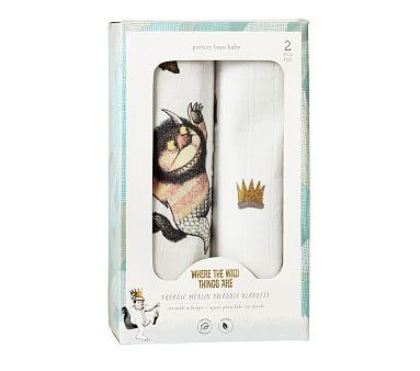 Where The Wild Things Are Organic Muslin Swaddle Set