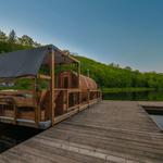 Kenauk Nature | Floating sauna