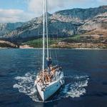 Sailing in Barcelona
