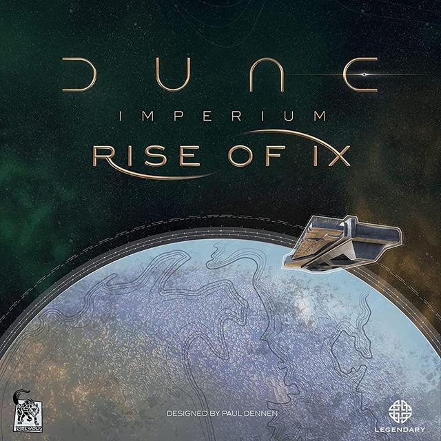 Dune Imperium: Rise of Ix – A Board Game Expansion by Dire Wolf 1-4 Players – Board Games for Family 60-120 Minutes of Gameplay – Games for Family Game Night – for Teens and Adults Ages 14+ - English