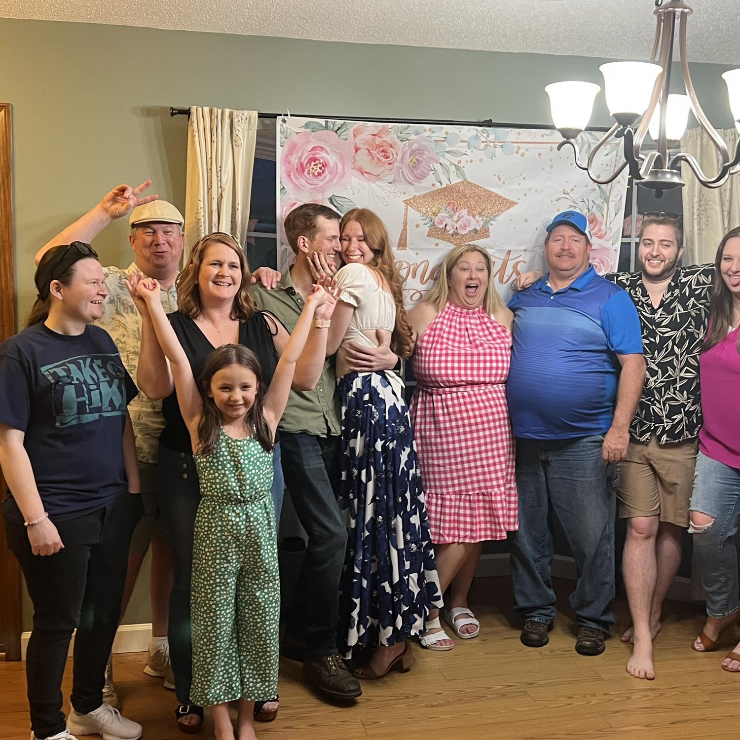 May 2023, our families celebrated Bailey graduating from Queen’s University and took one of our most favorite pictures to this day!