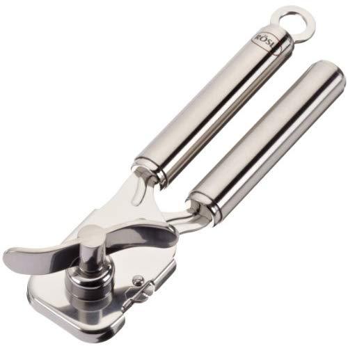 Rosle Stainless Steel Can Opener with Pliers Grip, 7-inch