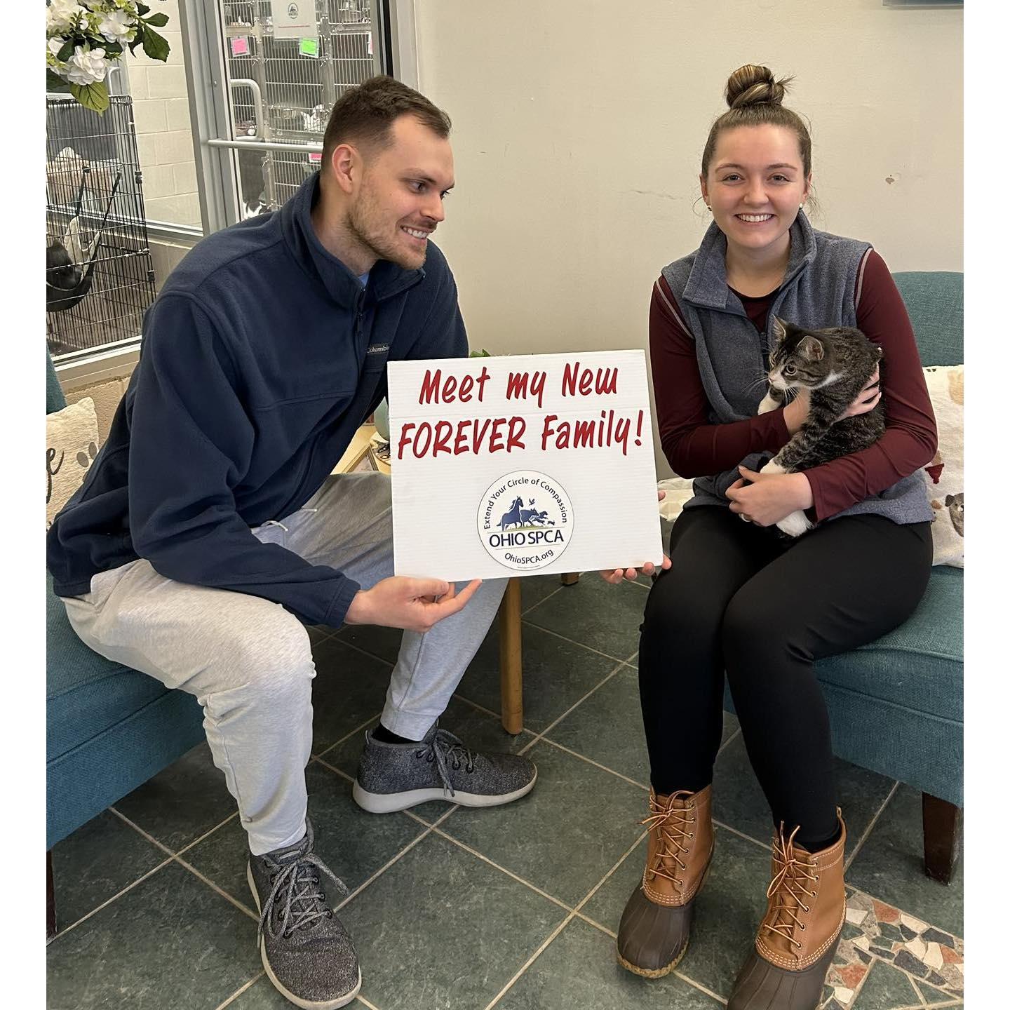 Jasper's Adoption Day, Jan 2024 (Lima, OH)