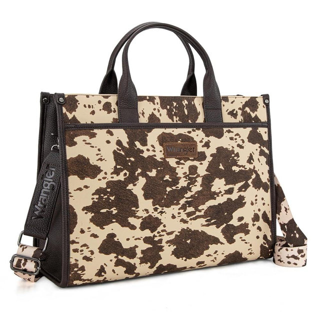 Wrangler Laptop Bag for Women 15.6 Inch Vintage Work Tote Bag for Business Briefcase Handbag with Adjustable Shoulder Strap