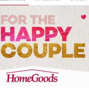 Home Goods Gift Card