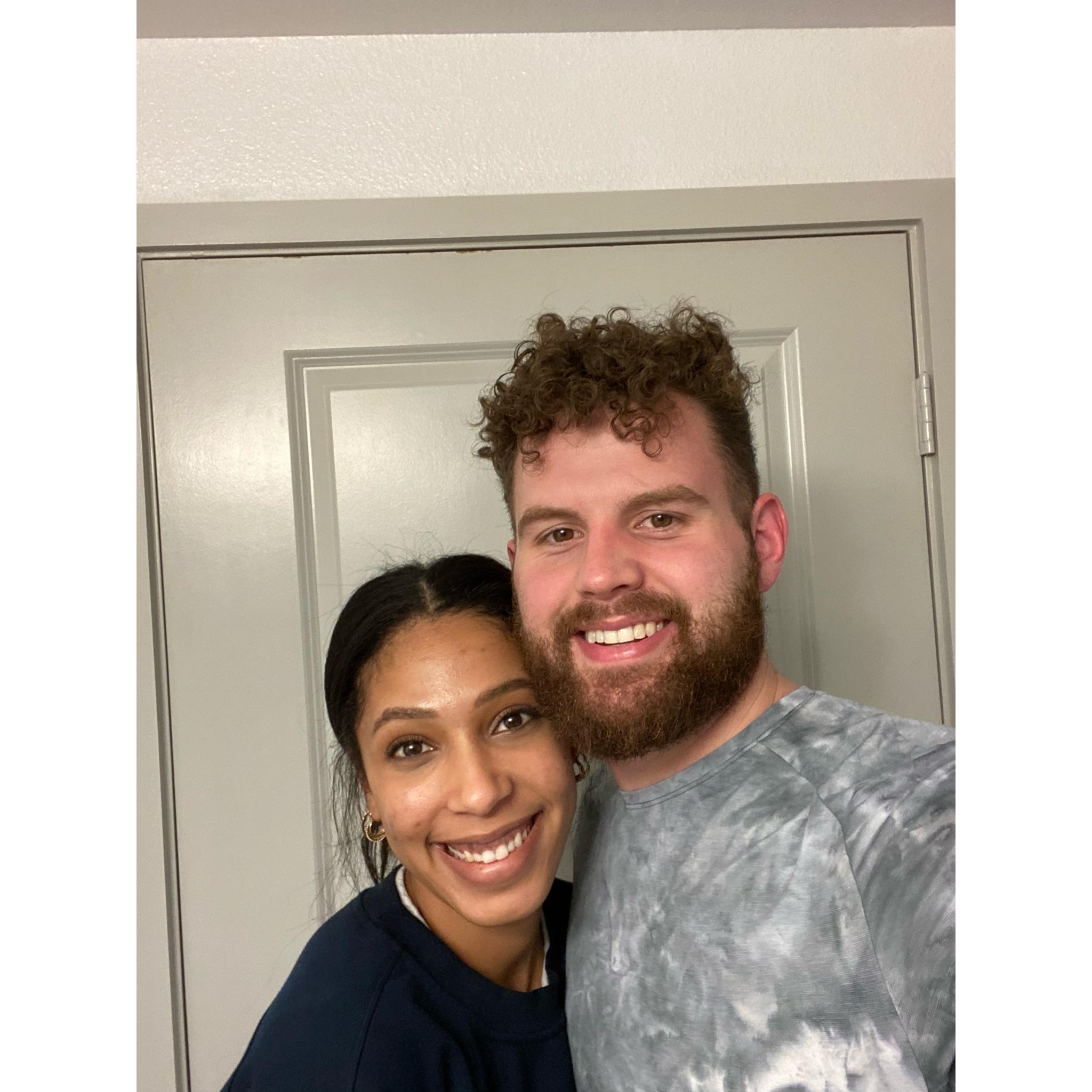 our first photo together