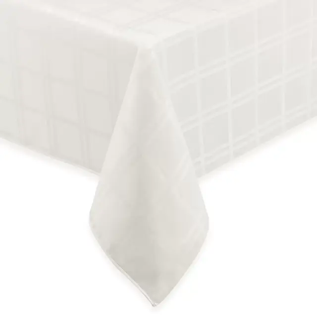 Origins™ Microfiber 60-Inch x 84-Inch Oblong Tablecloth in Bone