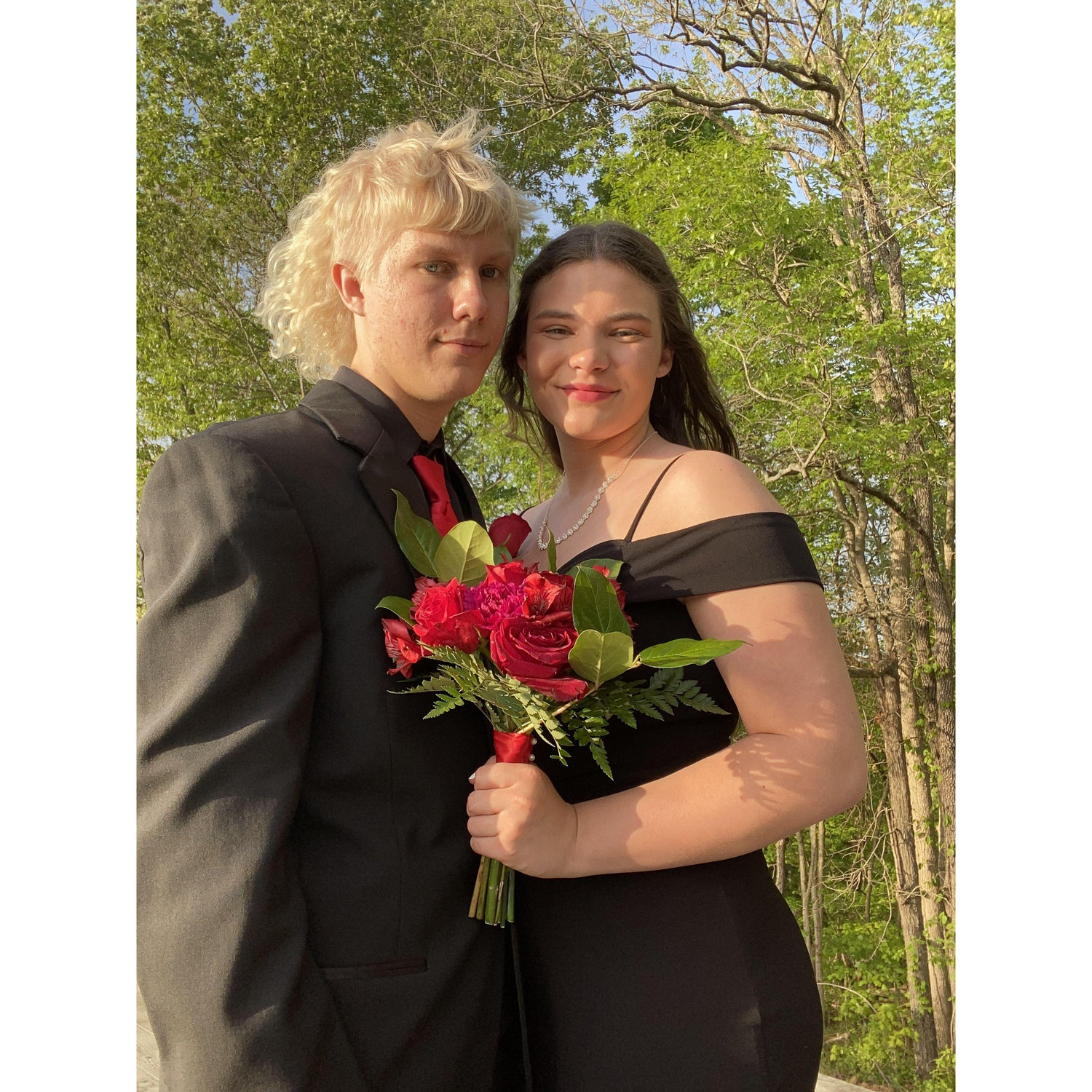 Our first school dance together - 2021