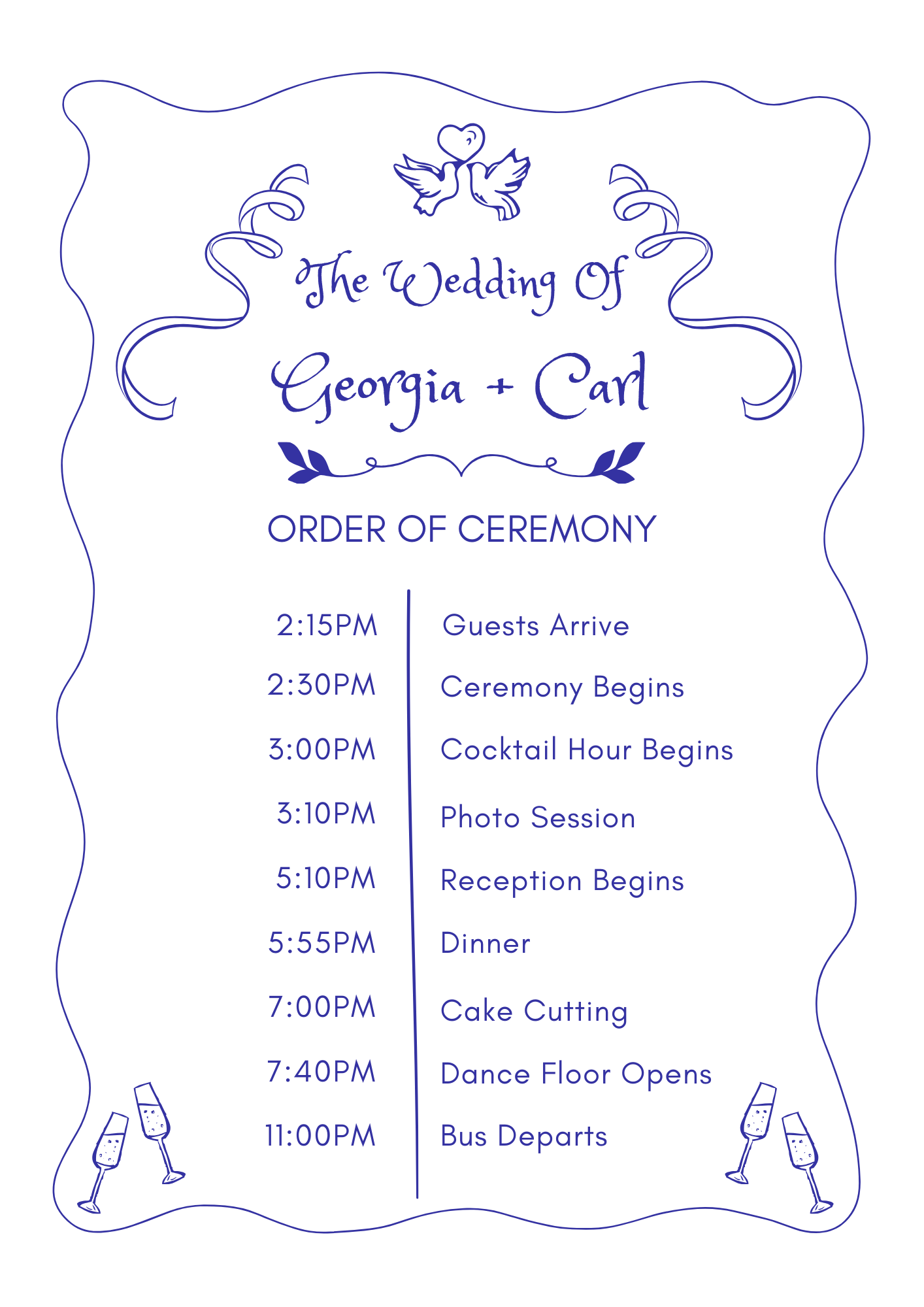 The Wedding Website of Georgia Nixon and Carl Park