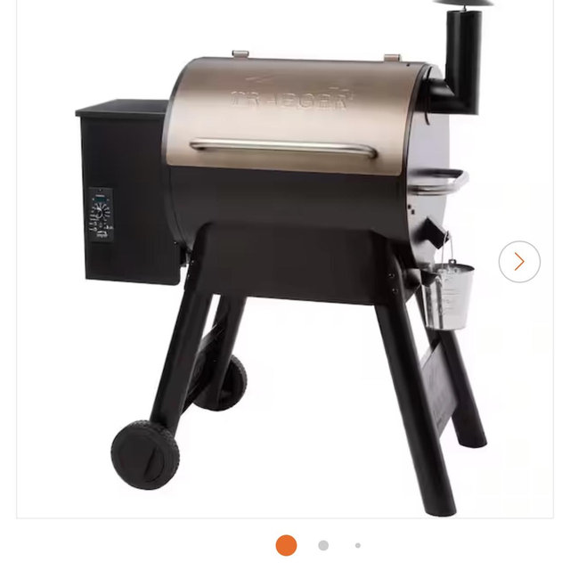 Traeger Pro Series 22-Pellet Grill and Smoker in Bronze TFB57PZB