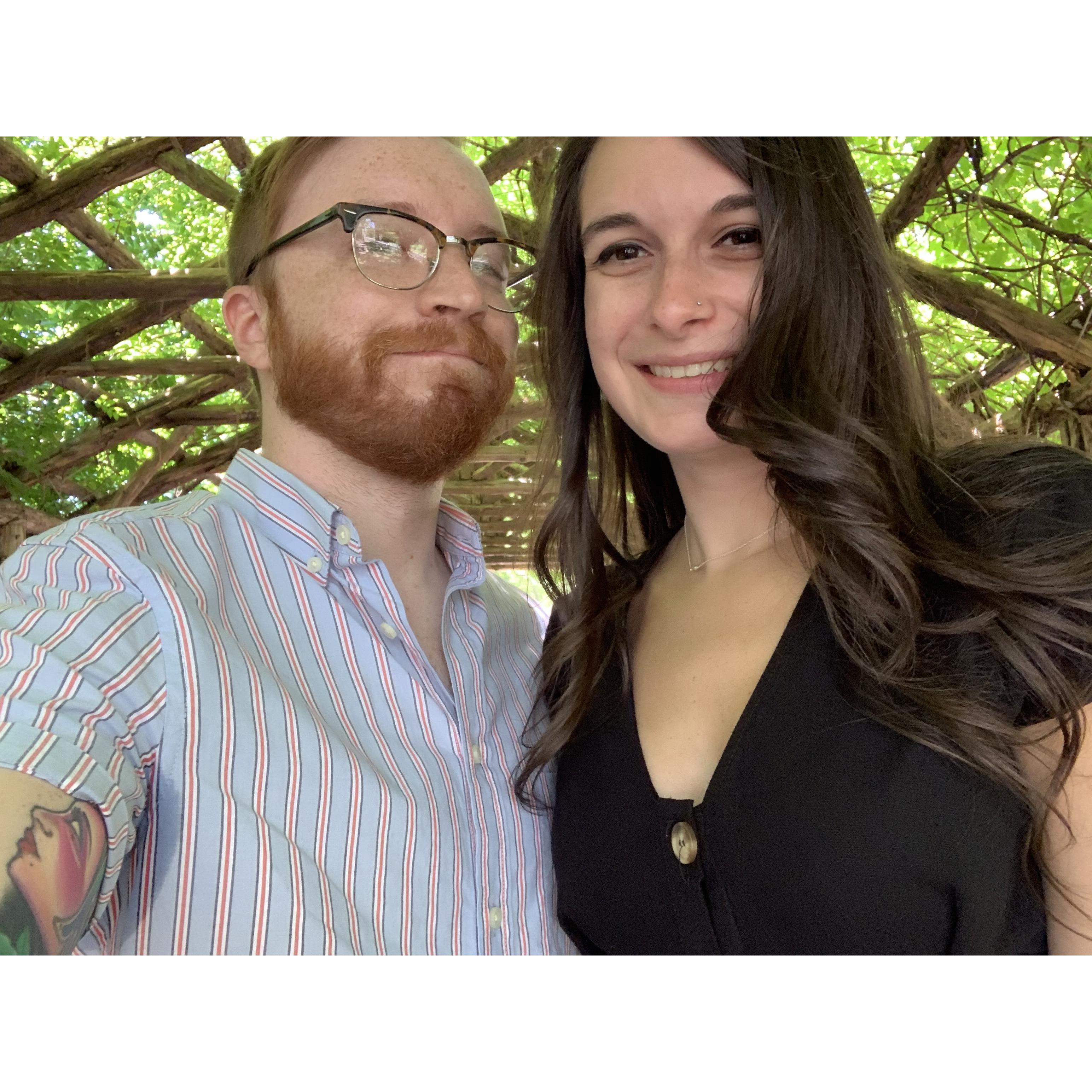 Our first ever photo together!