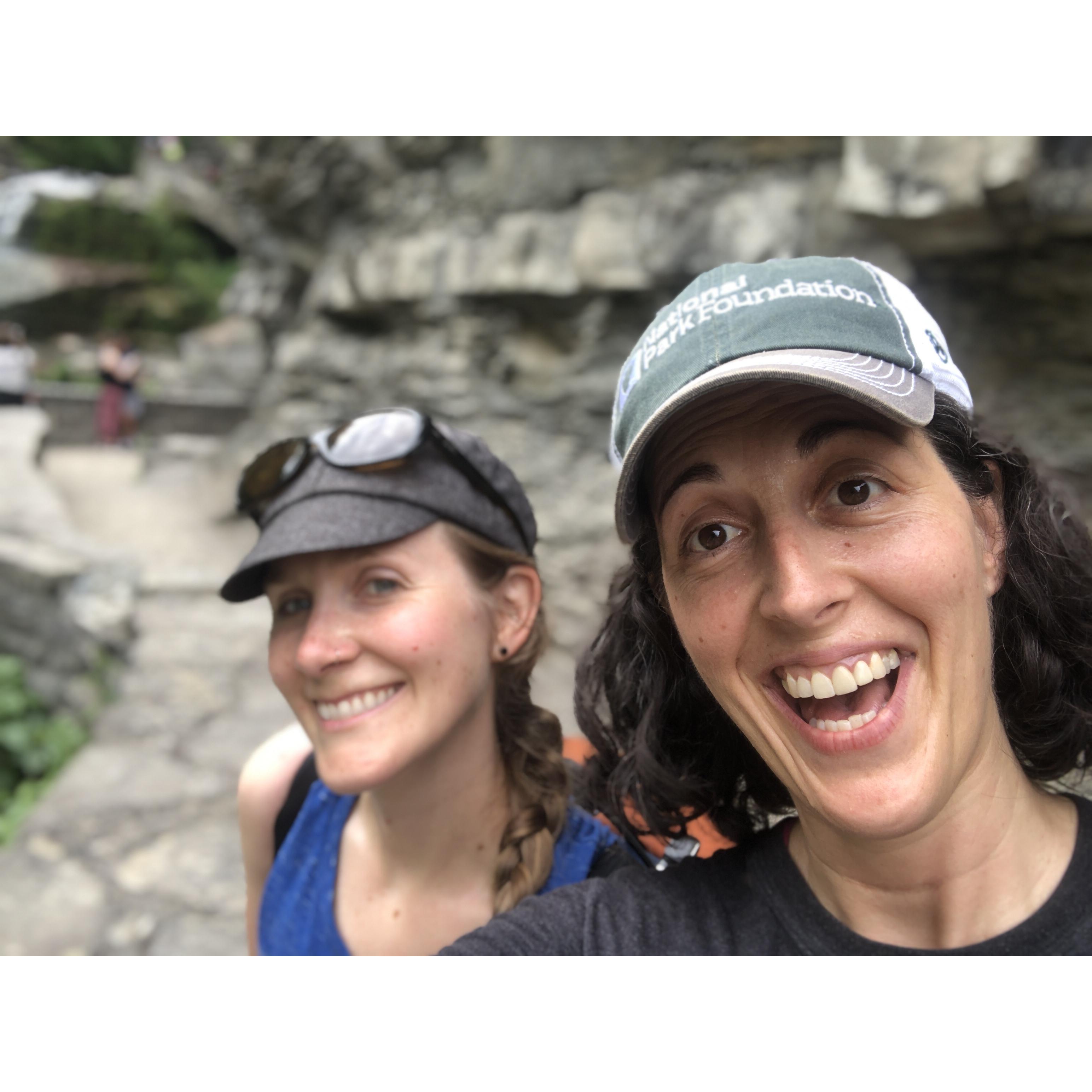 We saw 3/150ths of Ithaca's waterfalls on this day.