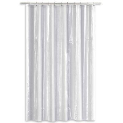 SALT Heavy Gauge PEVA 70-Inch x 72-Inch Shower Curtain Liner in Clear
