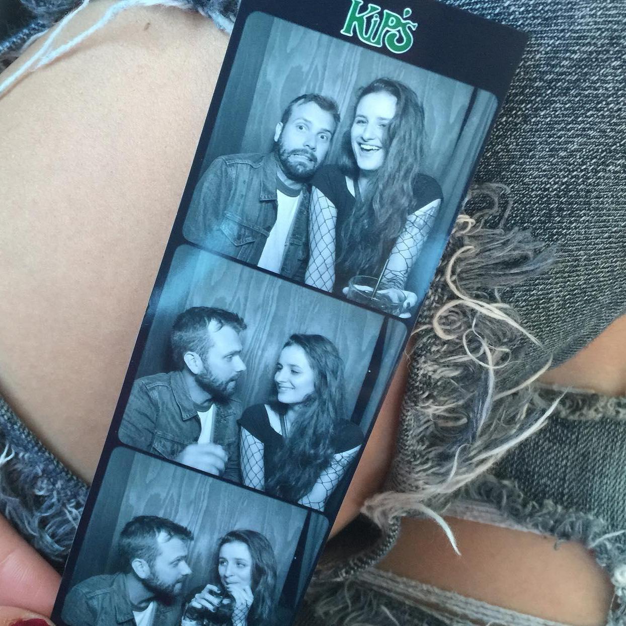 Our first of many photo booth pictures, after one of many concerts at the Greek Theater at UC Berkeley (our favorite music venue).
August 2018
