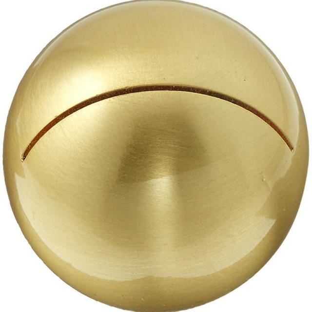 Weddingstar Classic Round Place Brushed Gold Card Holder, 0.4 x 1 x 1 inches