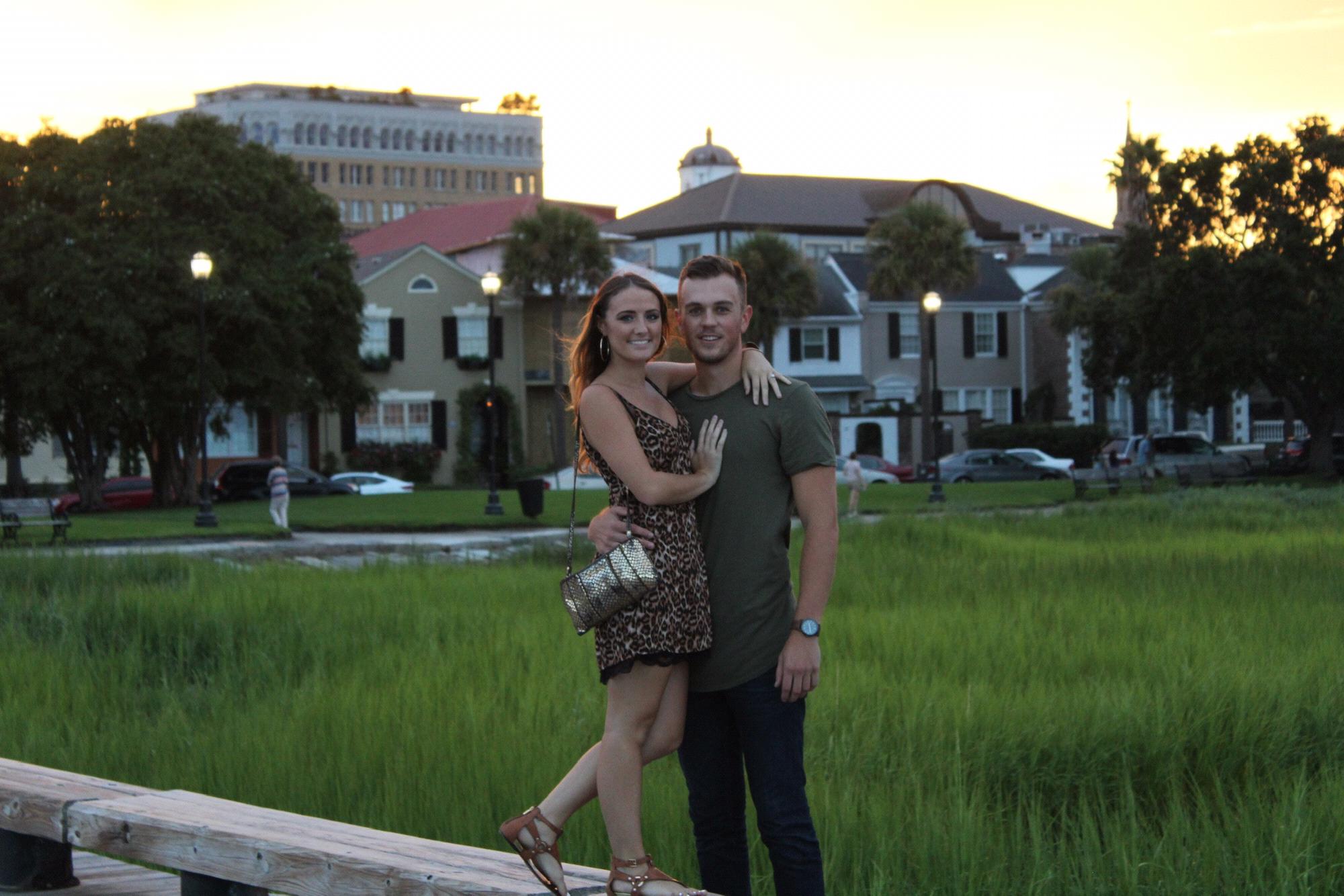 Right after we got engaged