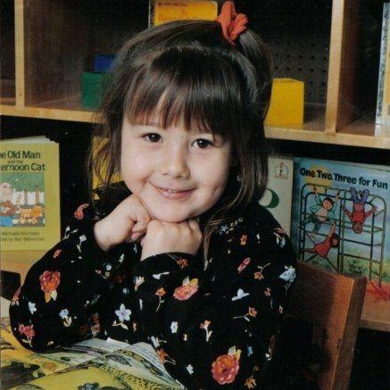 Danielle as a kid