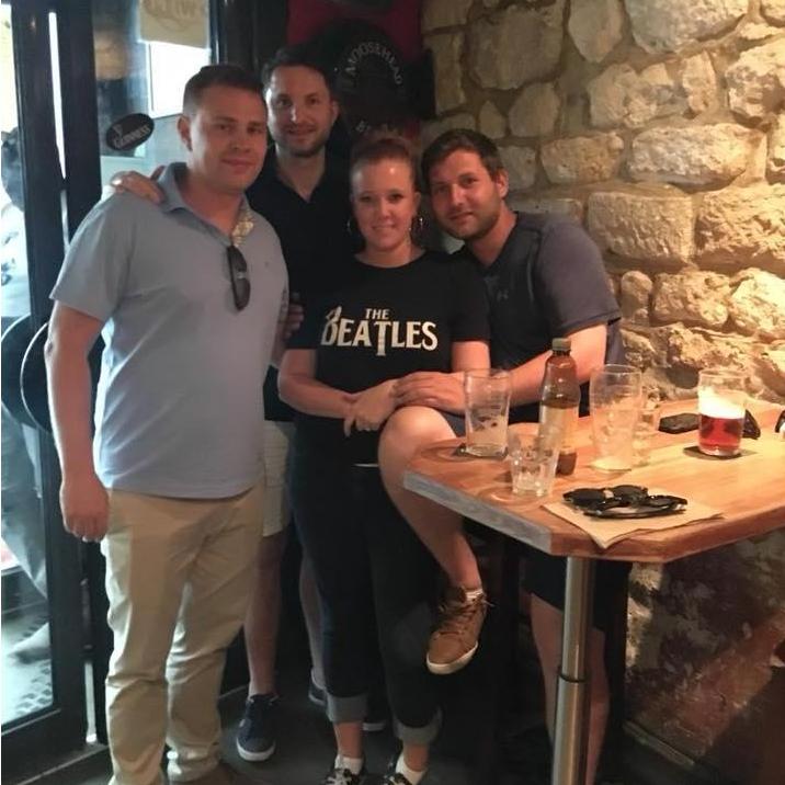 Hanging out with my Polish cousins in Paris