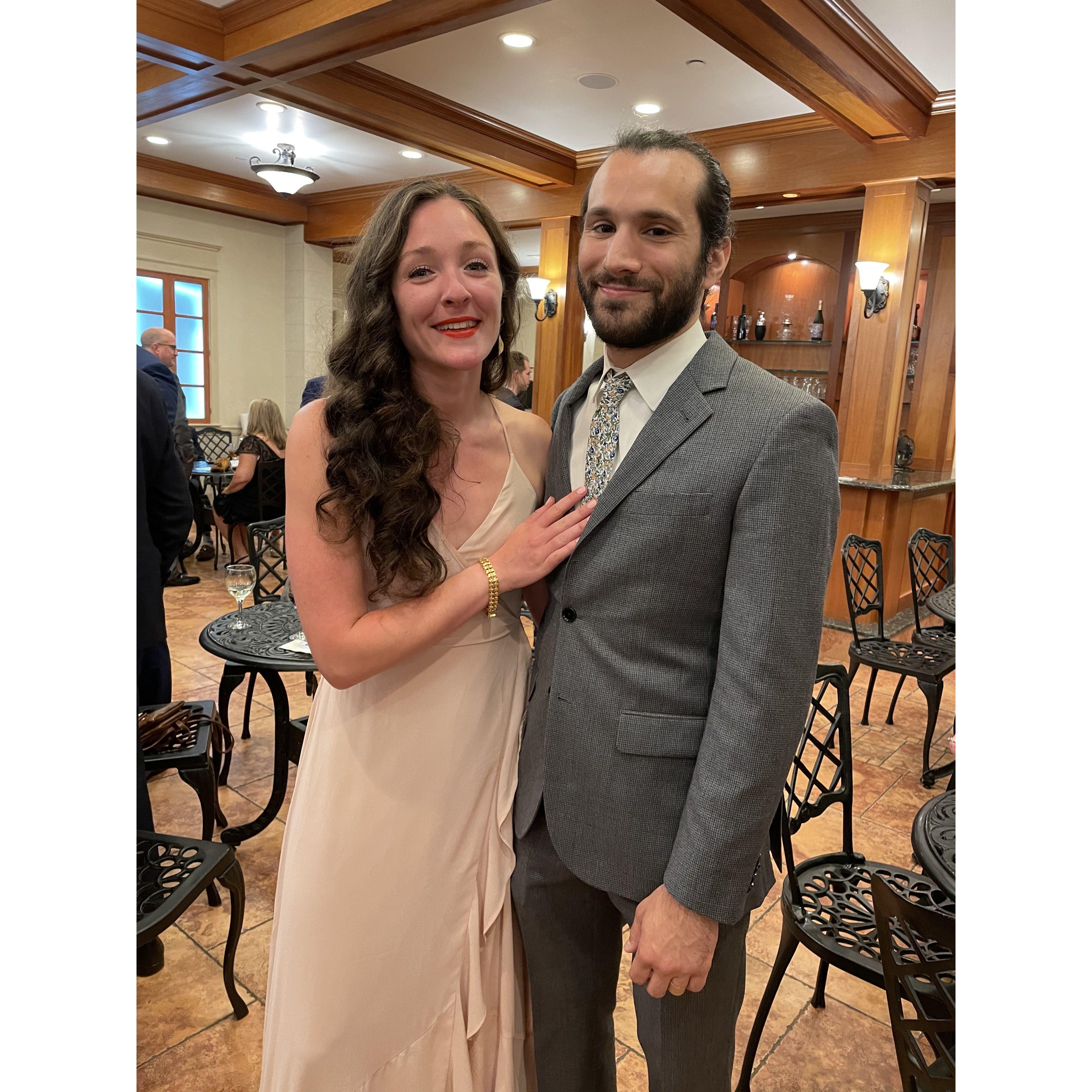 Us at Jason and Yan's wedding!