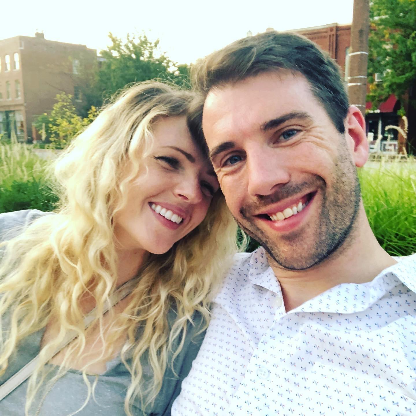 Every Tuesday we have a date night--this is picture from one of those dates!