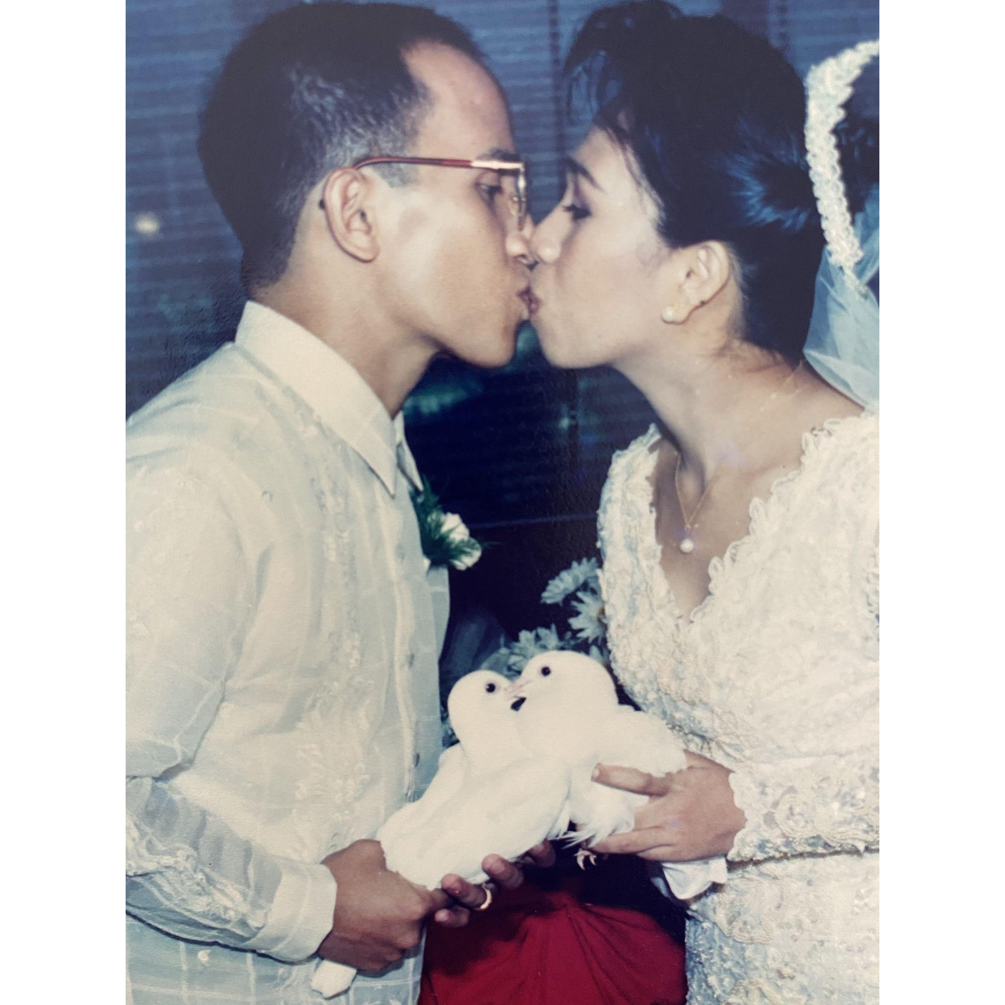 Our wedding day - June 24 1995