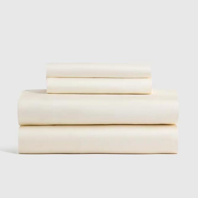 Organic Bamboo Viscose Sheet Set in Ivory