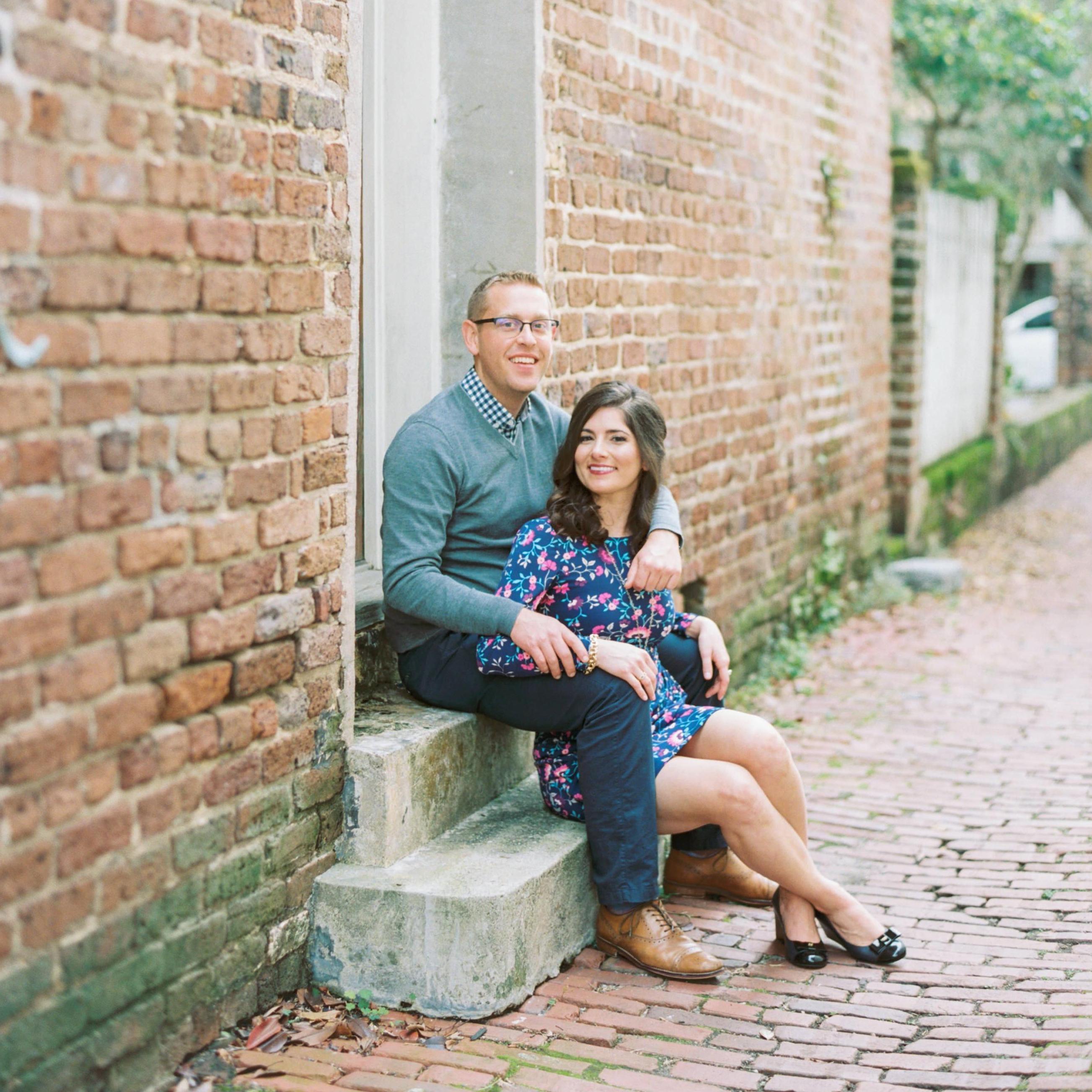 Engagement shoot in Charleston.