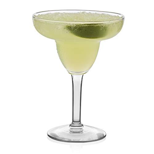 Libbey Margarita Party Glasses, Set of 12 , Clear , 9 oz - 8429YS12A