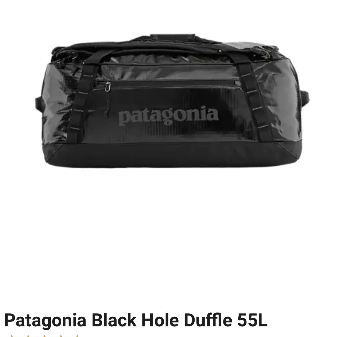 Black Hole® Duffel Bag 55L (Black)