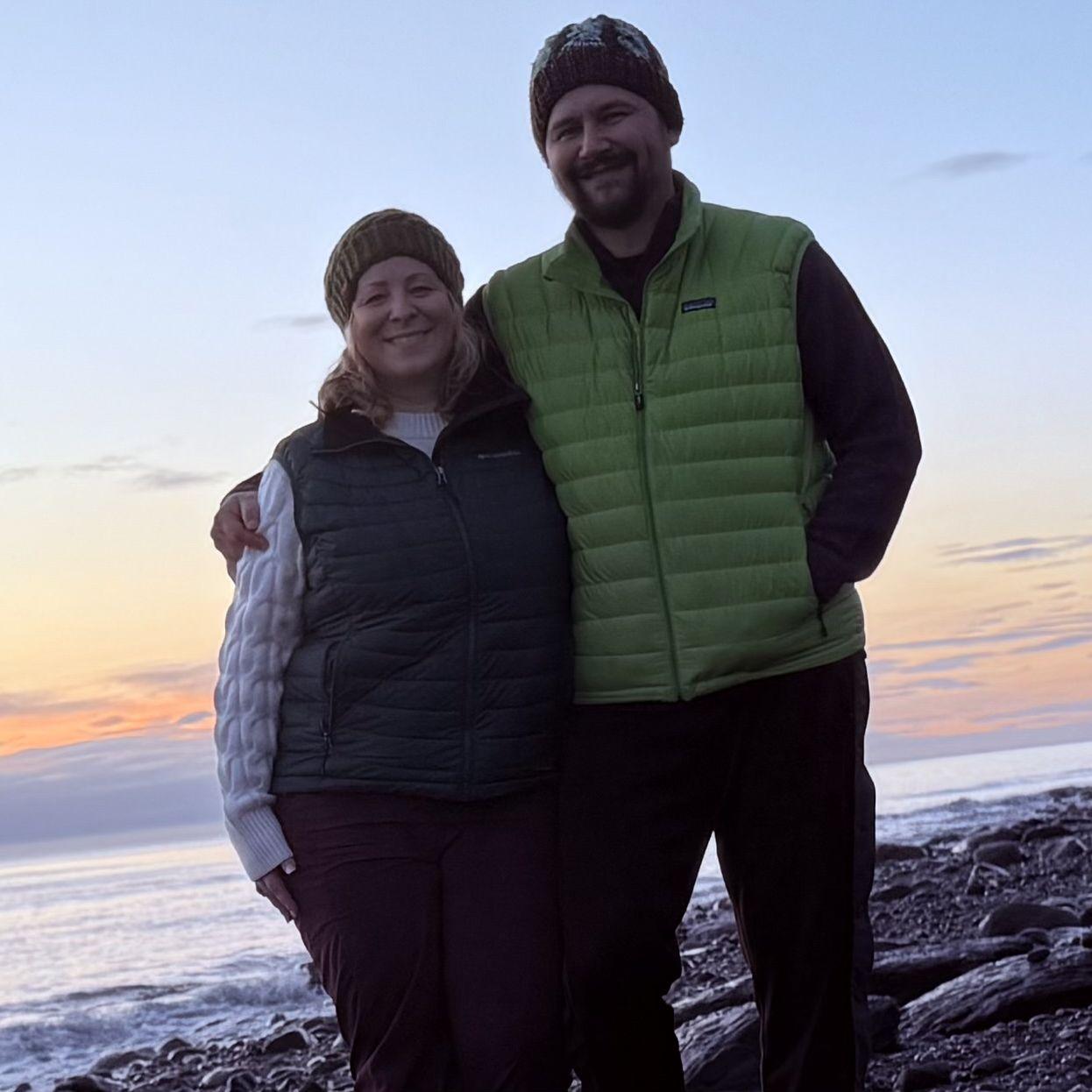 Celebrating Engagement on Bishop's Beach | New Year's Eve 2024