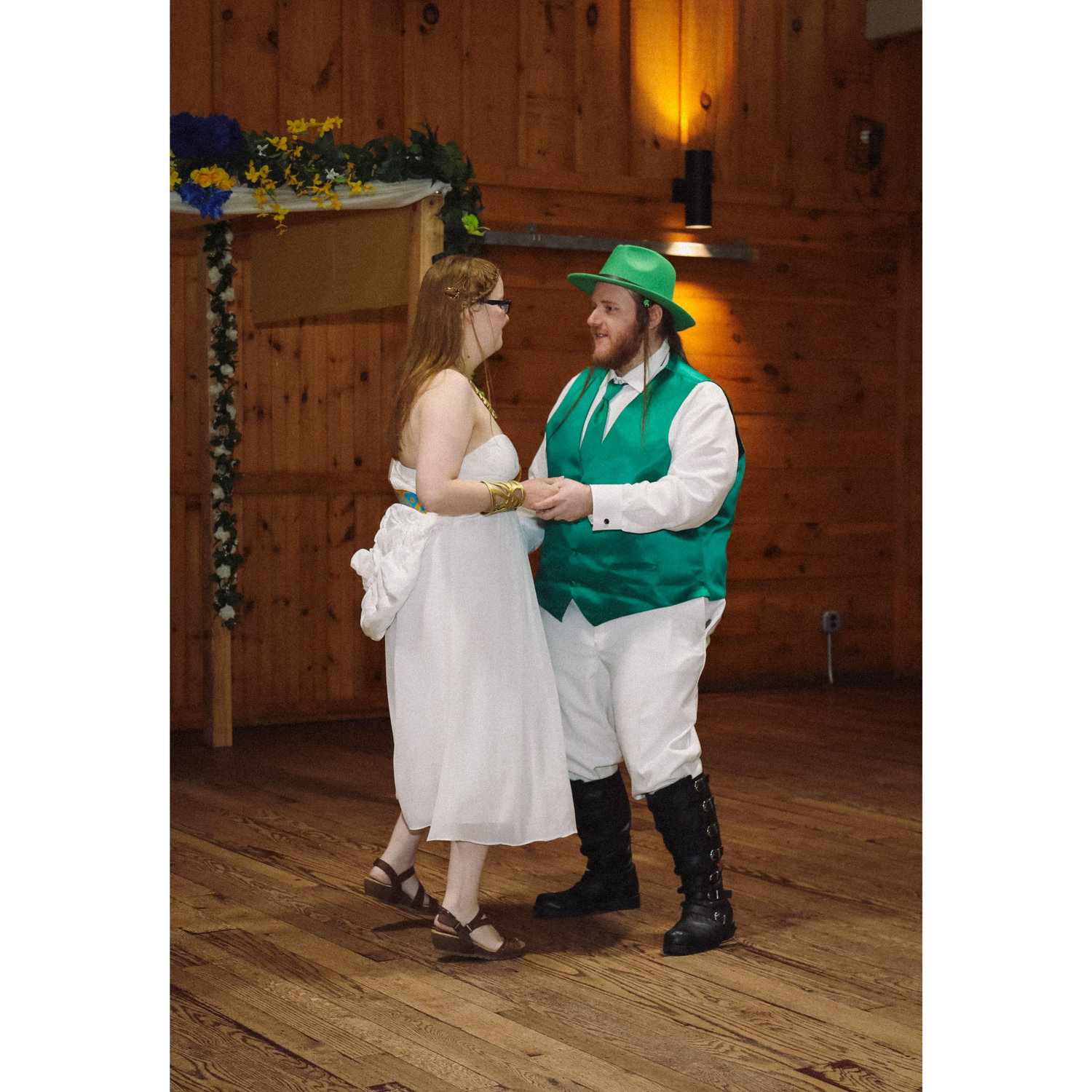 after the ceremony,