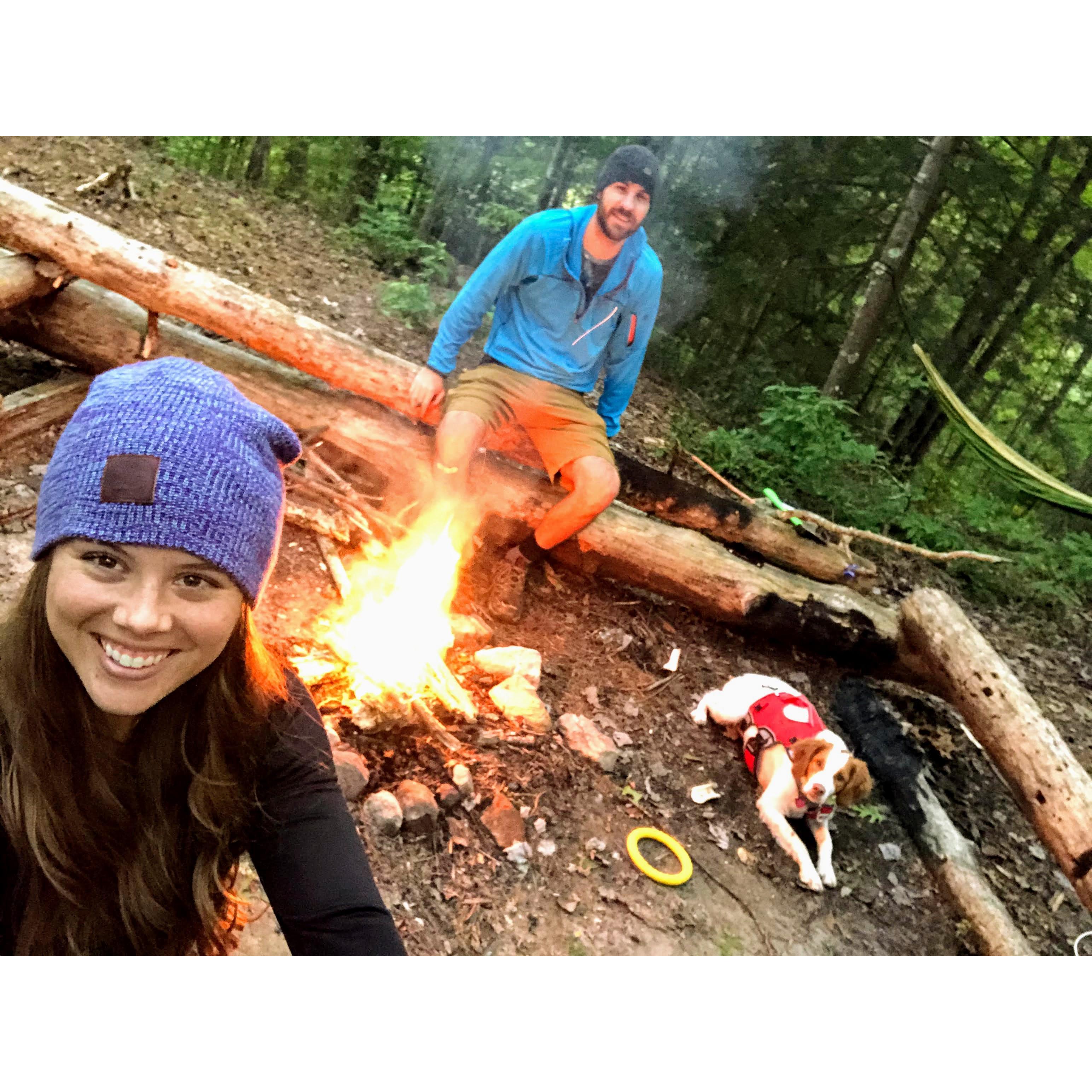 One of our Red River Gorge Trips with Ladybird!